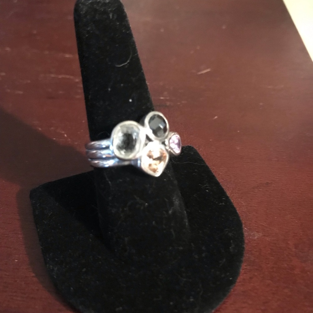 Gem cluster ring